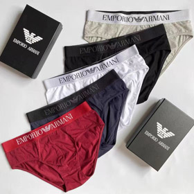 Emporio Armani Eagle Logo Comfortable Briefs-6682  