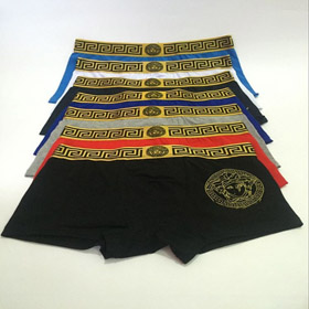 Versace Medusa and Greca Print Boxer Briefs-6685  