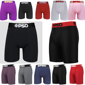 PSD Wide-Waistband Extended-Length Athletic Boxer Briefs-6691  
